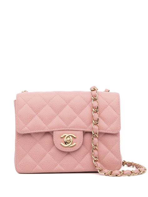 chanel belt bag pink